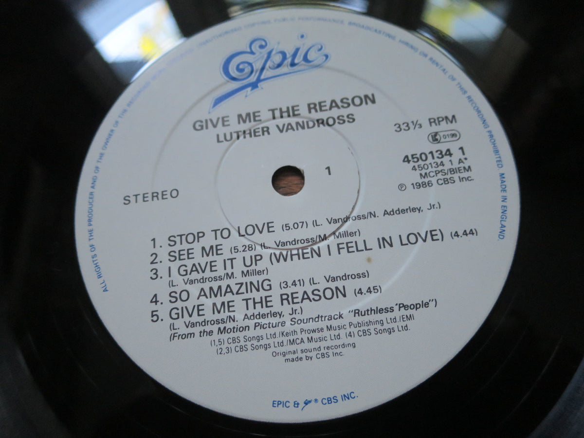 Luther Vandross - Give Me The Reason