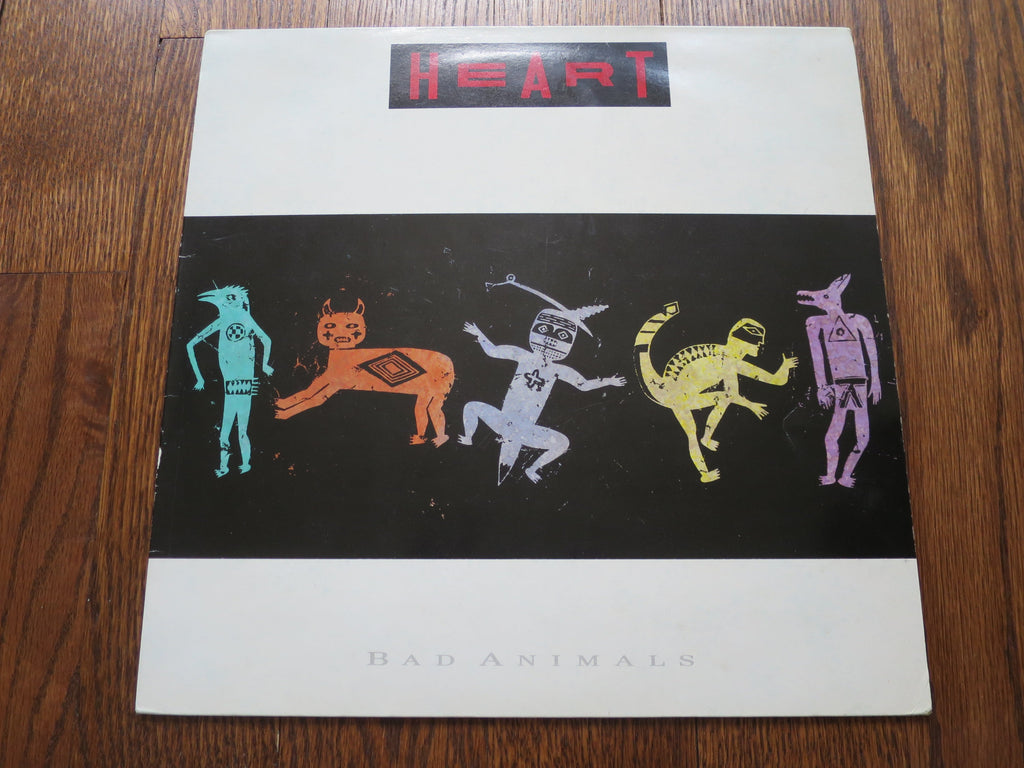Heart - Bad Animals 2two - LP UK Vinyl Album Record Cover