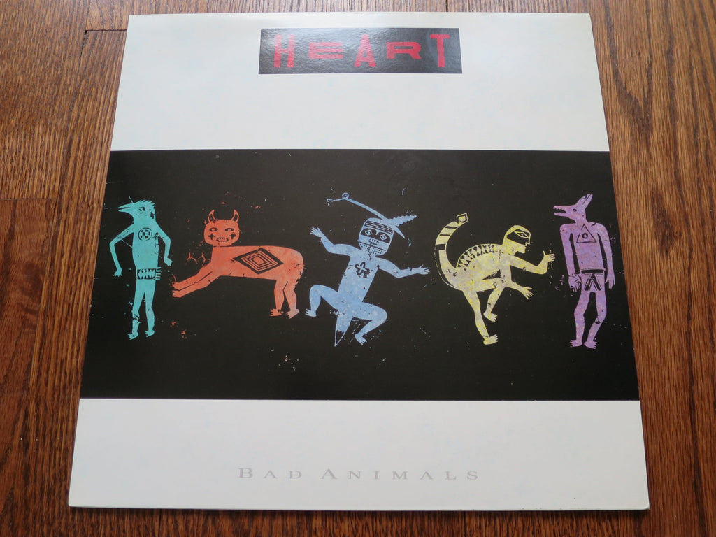 Heart - Bad Animals - LP UK Vinyl Album Record Cover