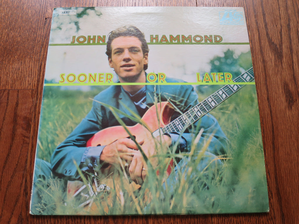 John Hammond - Sooner Or Later - LP UK Vinyl Album Record Cover