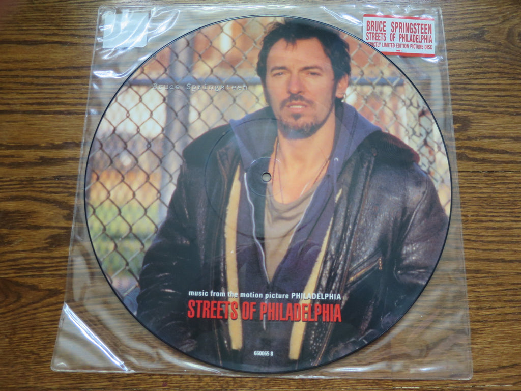Bruce Springsteen - Streets Of Philadelphia (12" picture disc) - LP UK Vinyl Album Record Cover