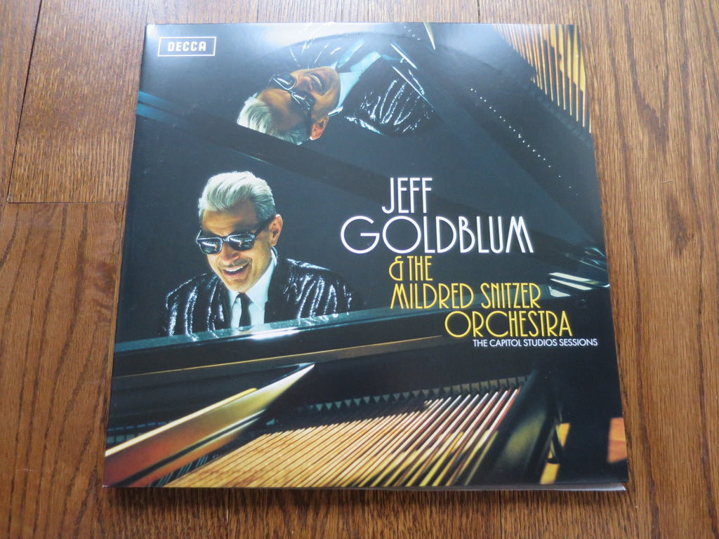 Jeff Goldblum & The Mildred Snitzer Orchestra - The Capitol Studio Sessions - LP UK Vinyl Album Record Cover