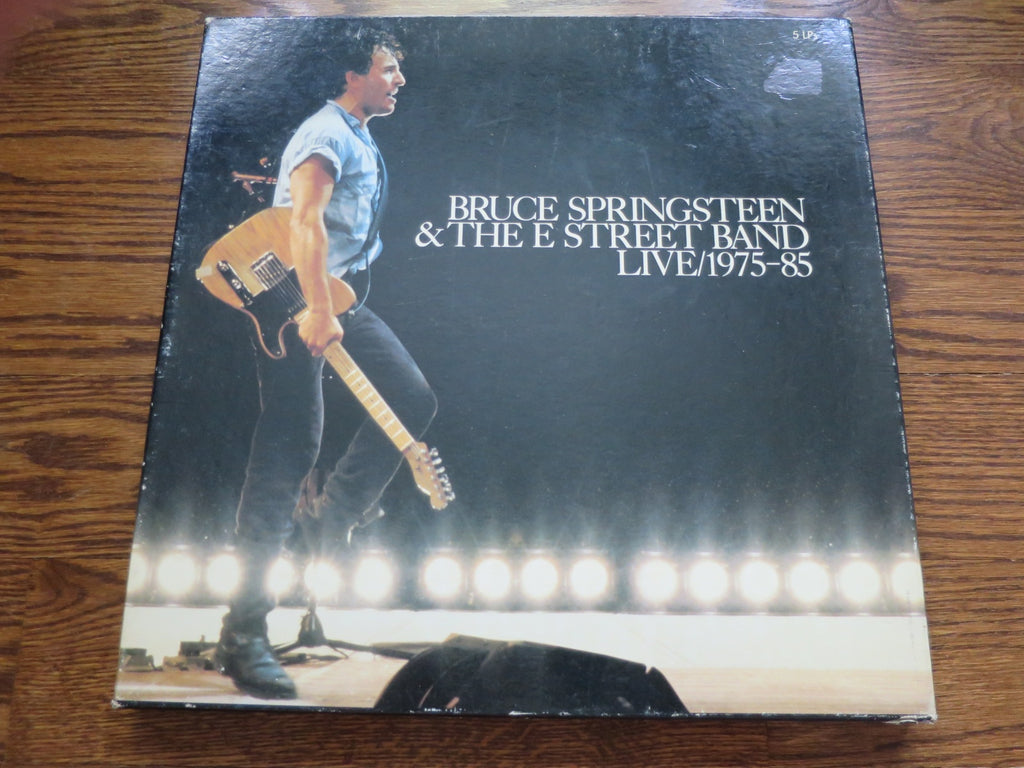 Bruce Springsteen & The E Street Band - Live 1975-85 3three - LP UK Vinyl Album Record Cover