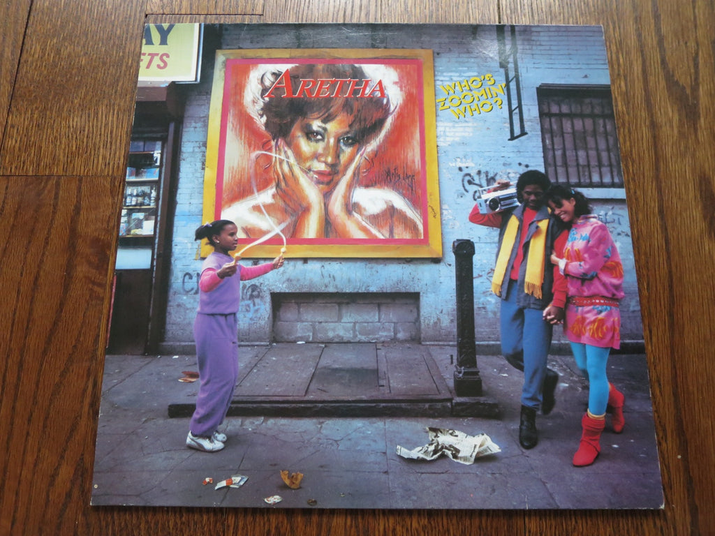Aretha Franklin - Who's Zoomin' Who - LP UK Vinyl Album Record Cover