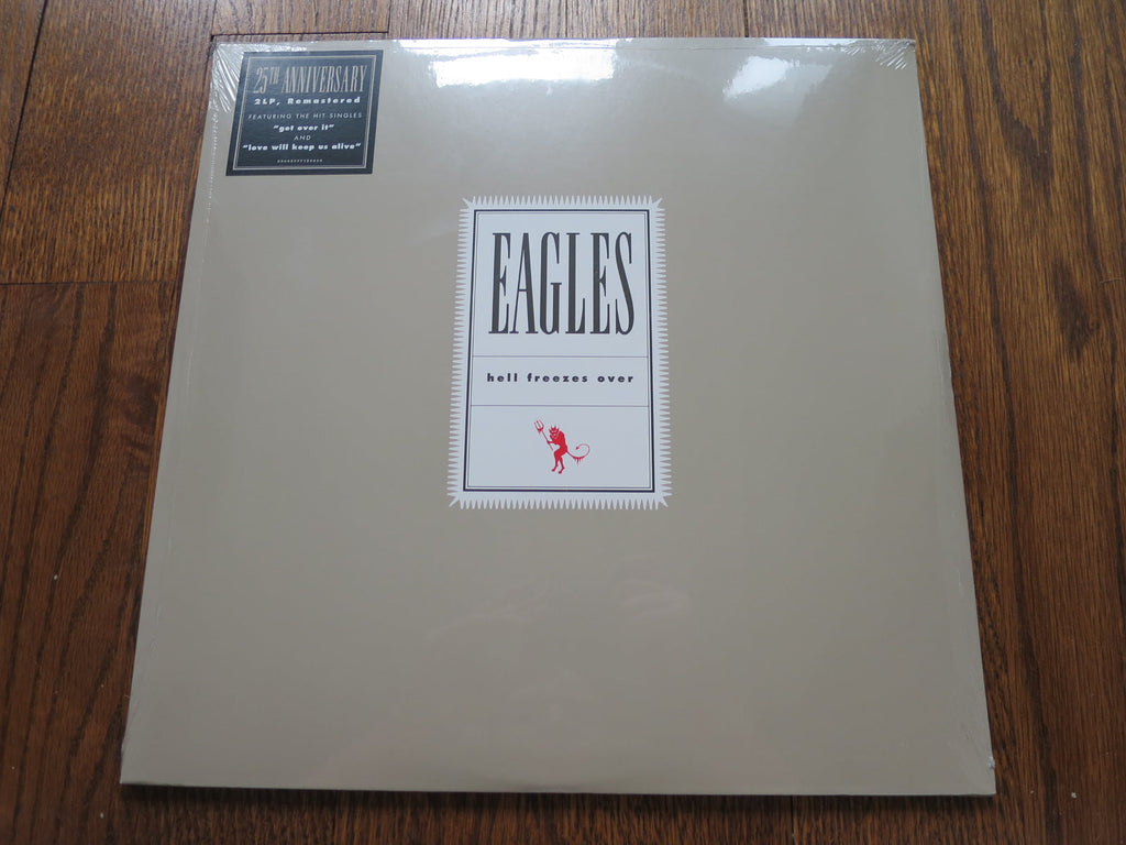 Eagles - Hell Freezes Over - LP UK Vinyl Album Record Cover
