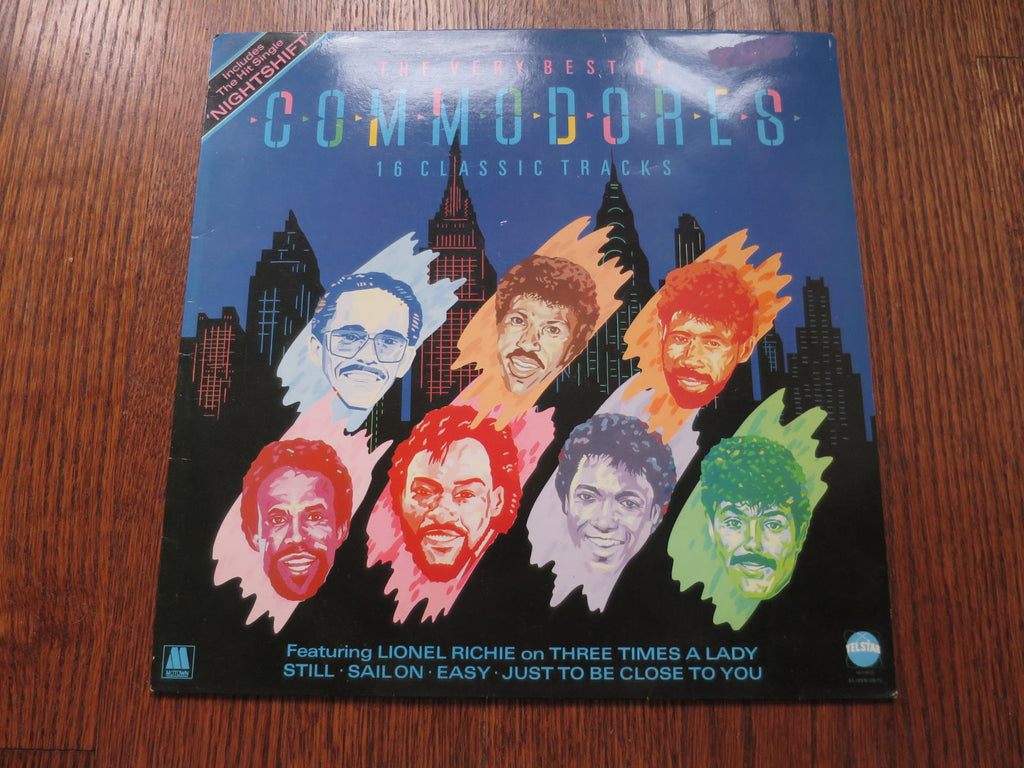 Commodores - The Very Best Of Commodores - LP UK Vinyl Album Record Cover