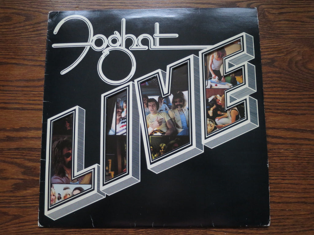 Foghat - Live - LP UK Vinyl Album Record Cover