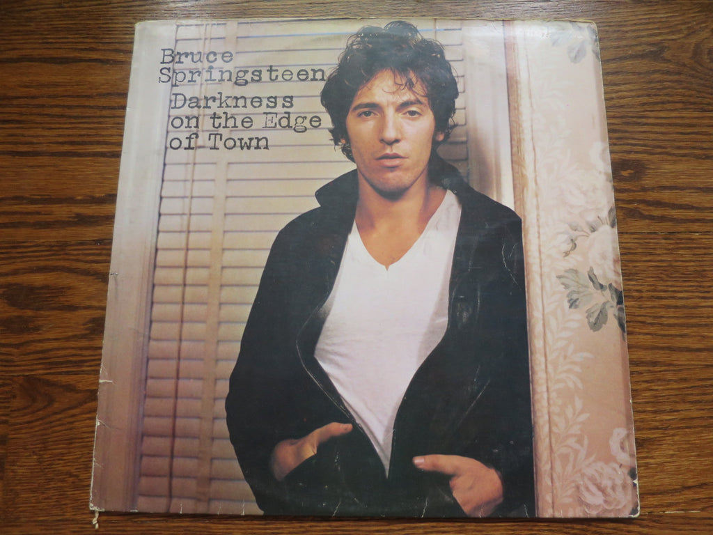 Bruce Springsteen - Darkness On The Edge Of Town 3three - LP UK Vinyl Album Record Cover
