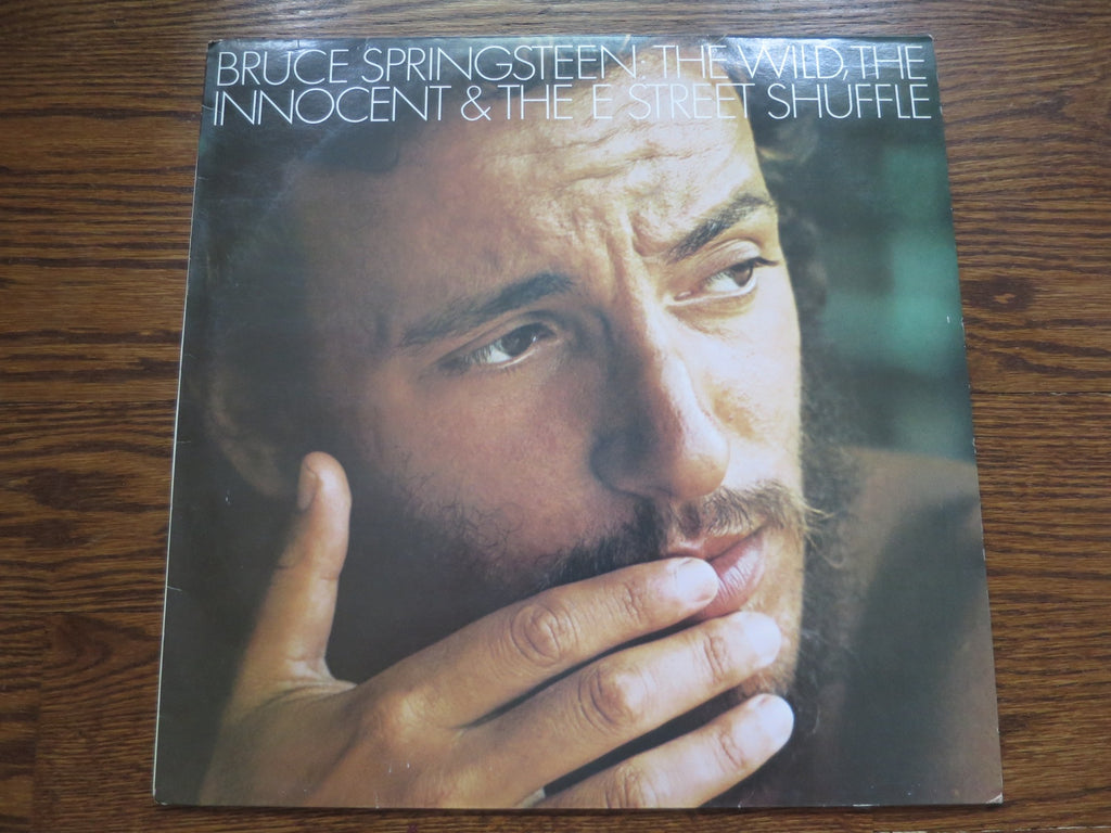 Bruce Springsteen - The Wild, The Innocent & The E Street Shuffle - LP UK Vinyl Album Record Cover