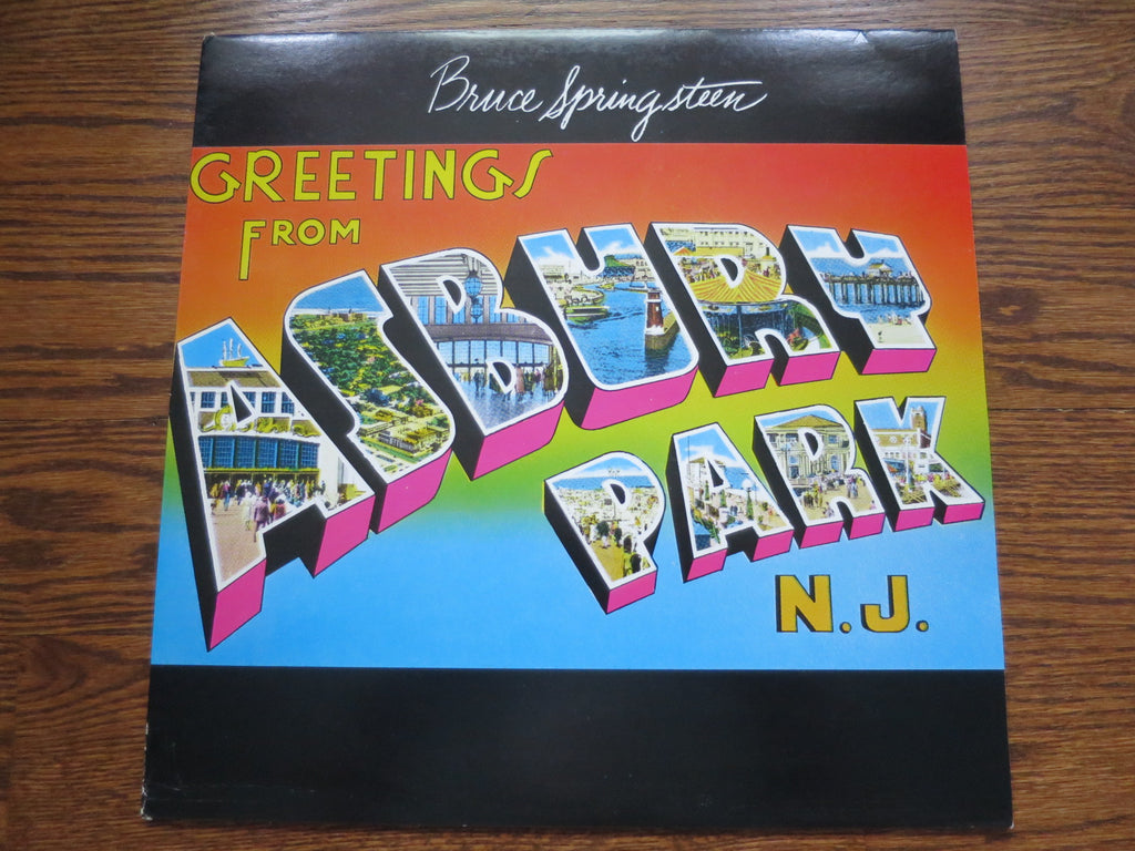Bruce Springsteen - Greetings From Asbury Park N.J. - LP UK Vinyl Album Record Cover