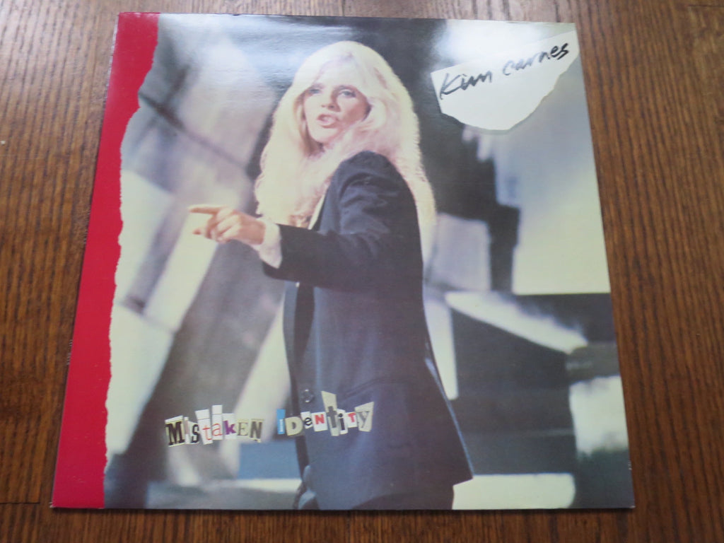 Kim Carnes - Mistaken Identity - LP UK Vinyl Album Record Cover