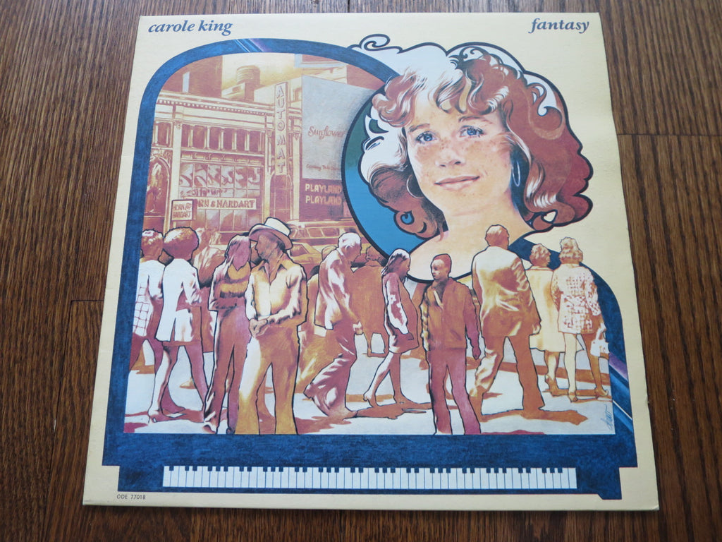 Carole King - Fantasy - LP UK Vinyl Album Record Cover
