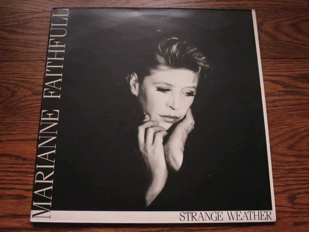 Marianne Faithfull - Strange Weather - LP UK Vinyl Album Record Cover