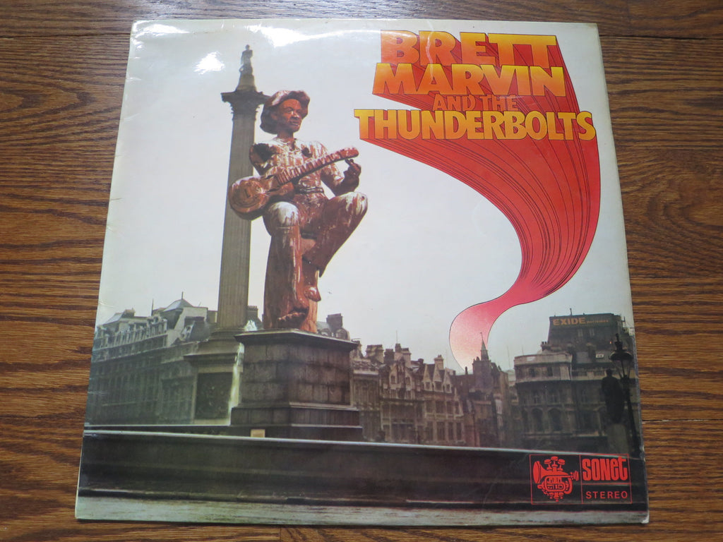 Brett Marvin and The Thunderbolts - Brett Marvin and The Thunderbolts - LP UK Vinyl Album Record Cover