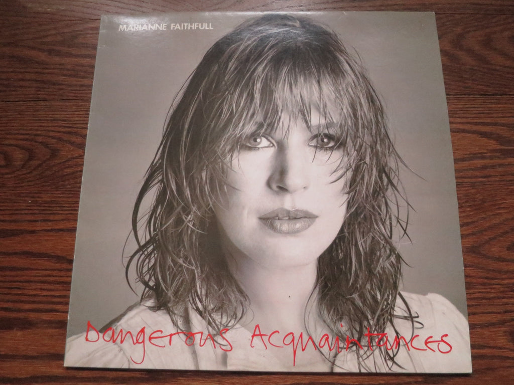 Marianne Faithfull - Dangerous Acquaintances - LP UK Vinyl Album Record Cover