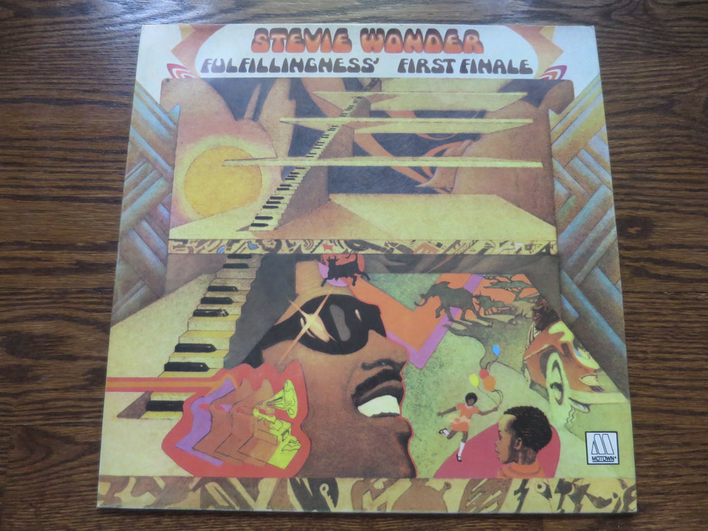 Stevie Wonder - Fulfillingness' First Finale - LP UK Vinyl Album Record Cover