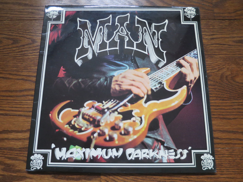Man - Maximum Darkness - LP UK Vinyl Album Record Cover