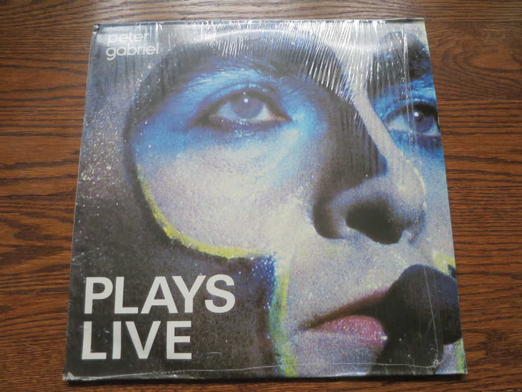 Peter Gabriel - Plays Live - LP UK Vinyl Album Record Cover