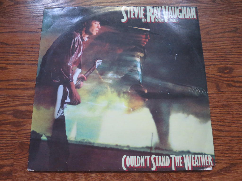Stevie Ray Vaughan And Double Trouble - Couldn't Stand The Weather - LP UK Vinyl Album Record Cover