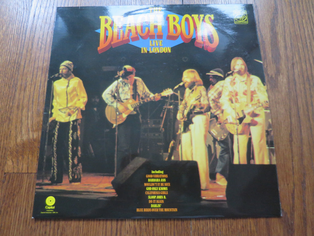 The Beach Boys - Live In London - LP UK Vinyl Album Record Cover