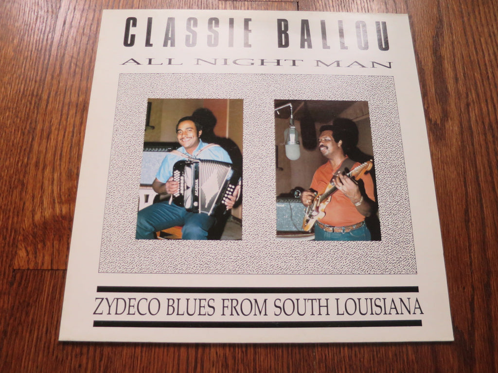 Classie Ballou - All Night Man - LP UK Vinyl Album Record Cover