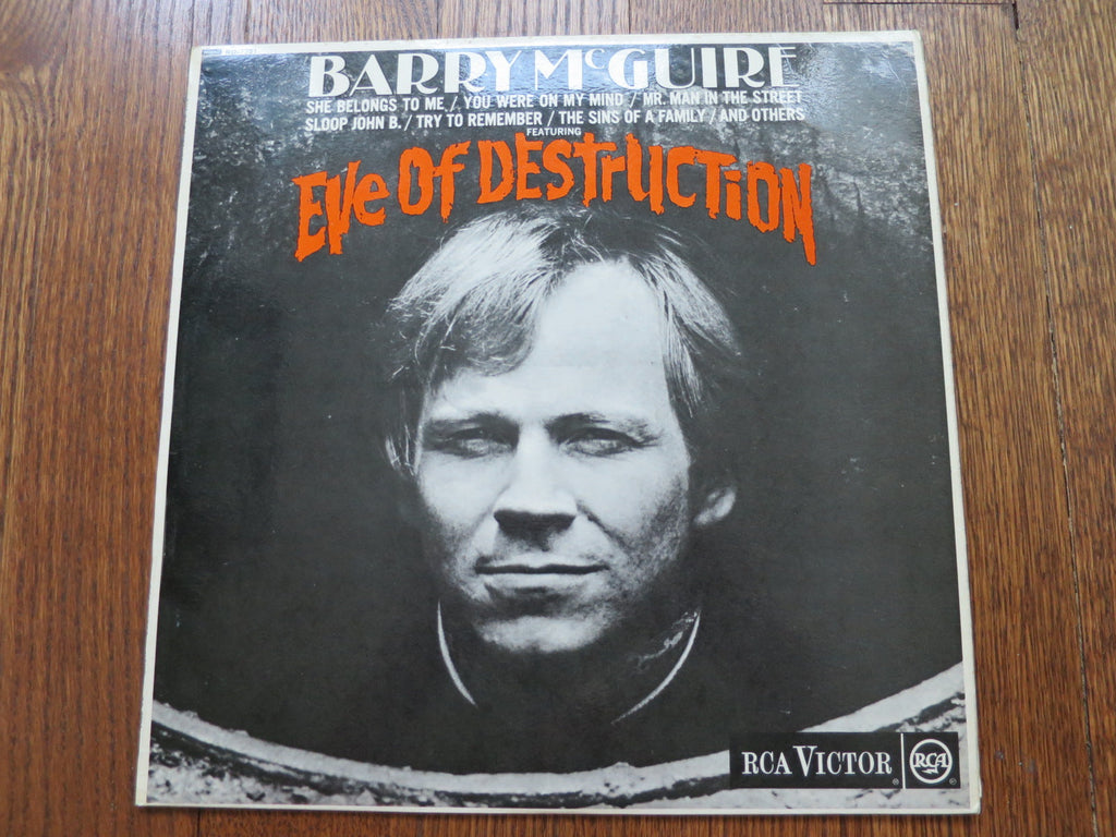 Barry McGuire - Eve Od Destruction - LP UK Vinyl Album Record Cover