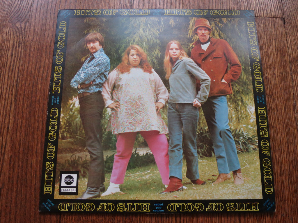 The Mamas and The Papas - Hits Of Gold 2two - LP UK Vinyl Album Record Cover