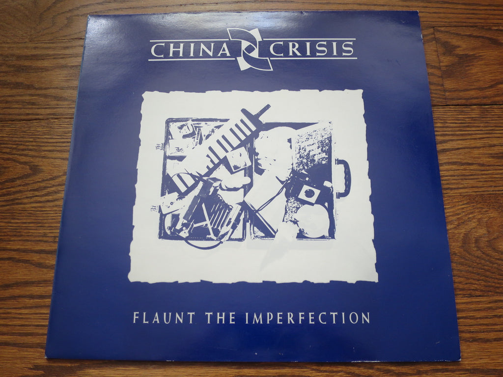 China Crisis - Flaunt The Imperfection - LP UK Vinyl Album Record Cover