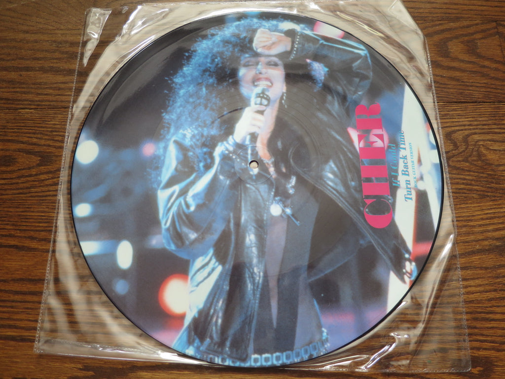 Cher - If I Could Turn Back Time (12" picture disc) - LP UK Vinyl Album Record Cover