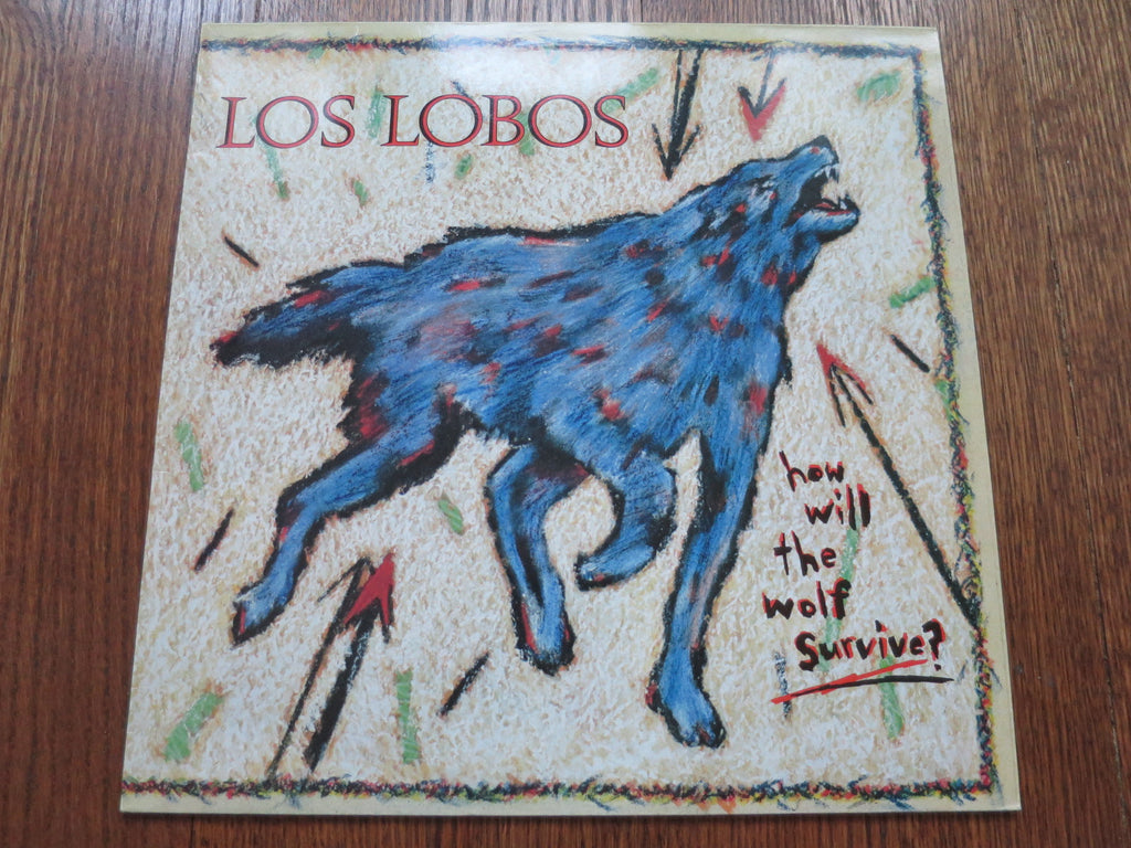 Los Lobos - Hhow Will The Wolf Survive? 2two - LP UK Vinyl Album Record Cover
