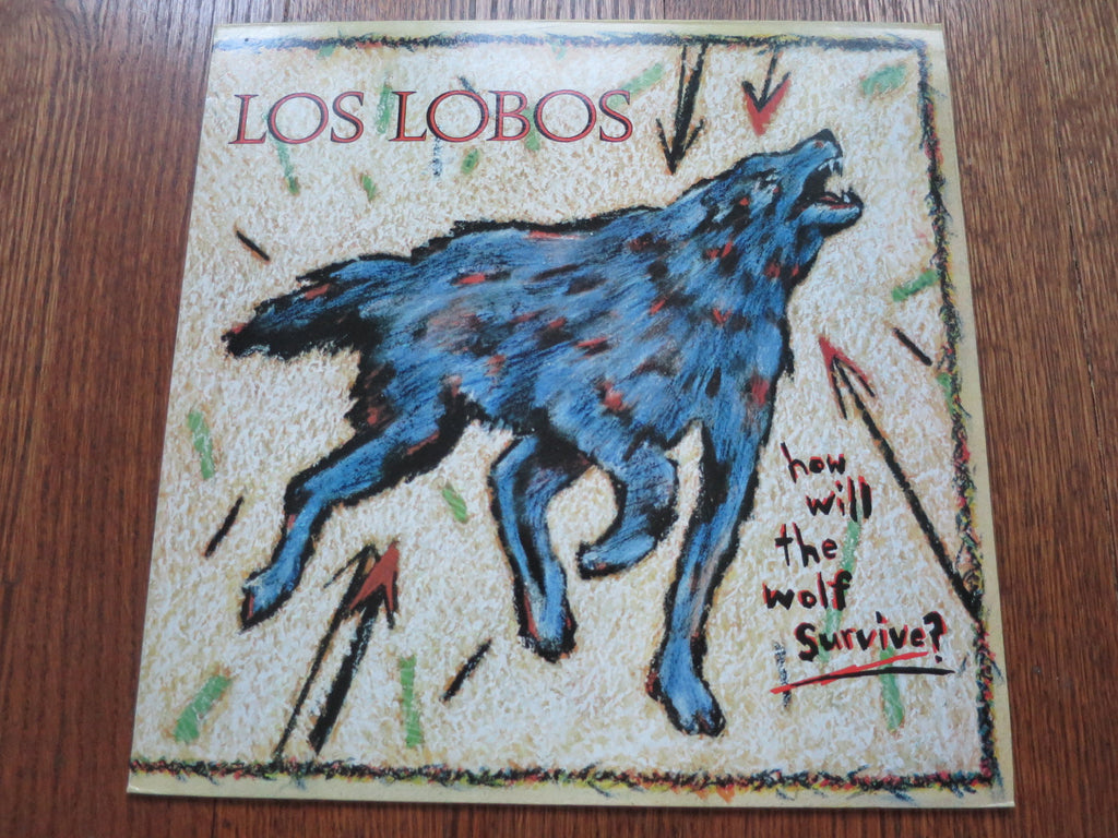 Los Lobos - Hhow Will The Wolf Survive? - LP UK Vinyl Album Record Cover