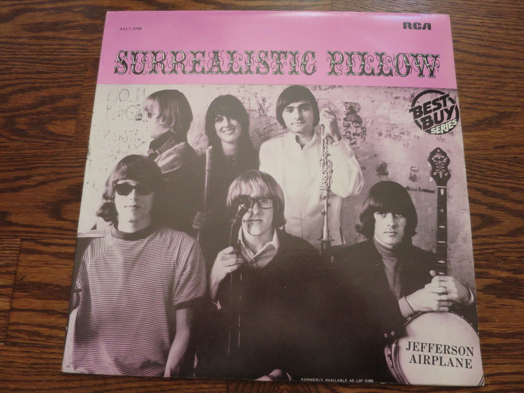 Jefferson Airplane - Surrealistic Pillow - LP UK Vinyl Album Record Cover