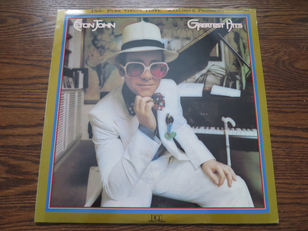 Elton John - Greatest Hits (DCC Compact Classics audiophile) - LP UK Vinyl Album Record Cover