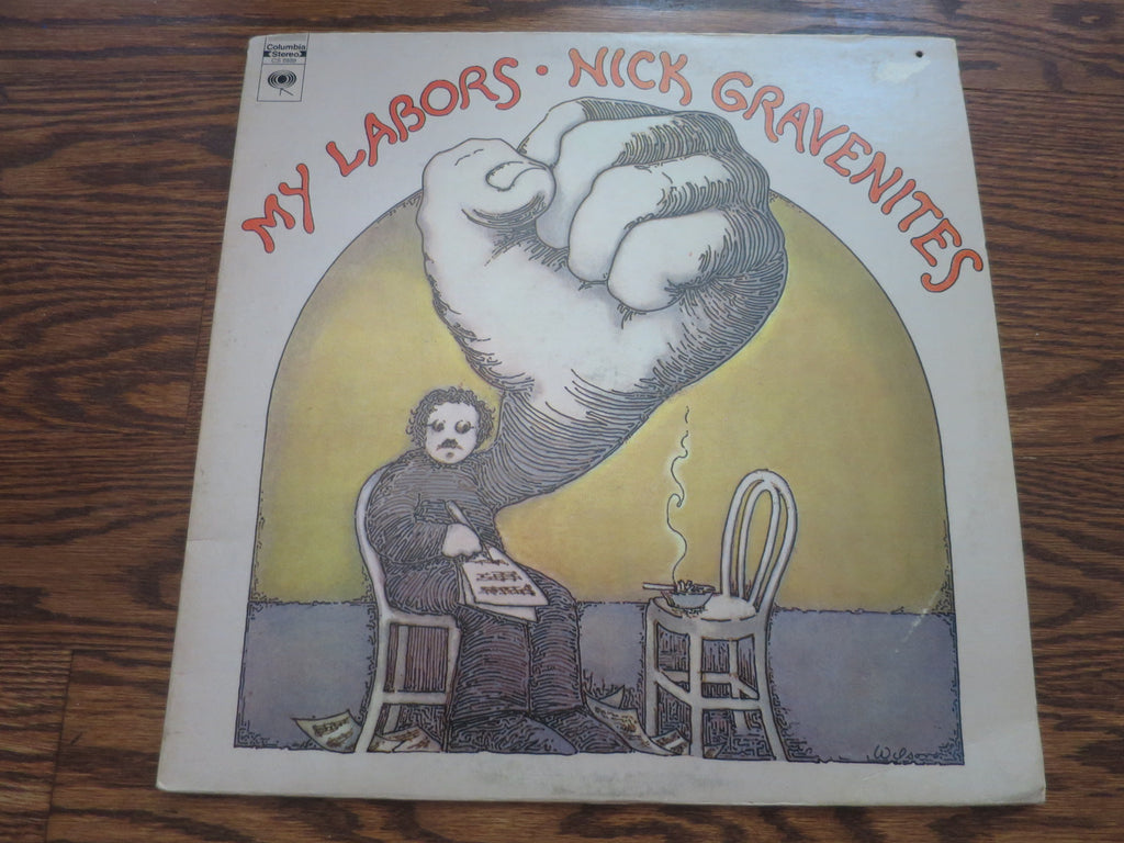 Nick Gravenites - My Labors - LP UK Vinyl Album Record Cover