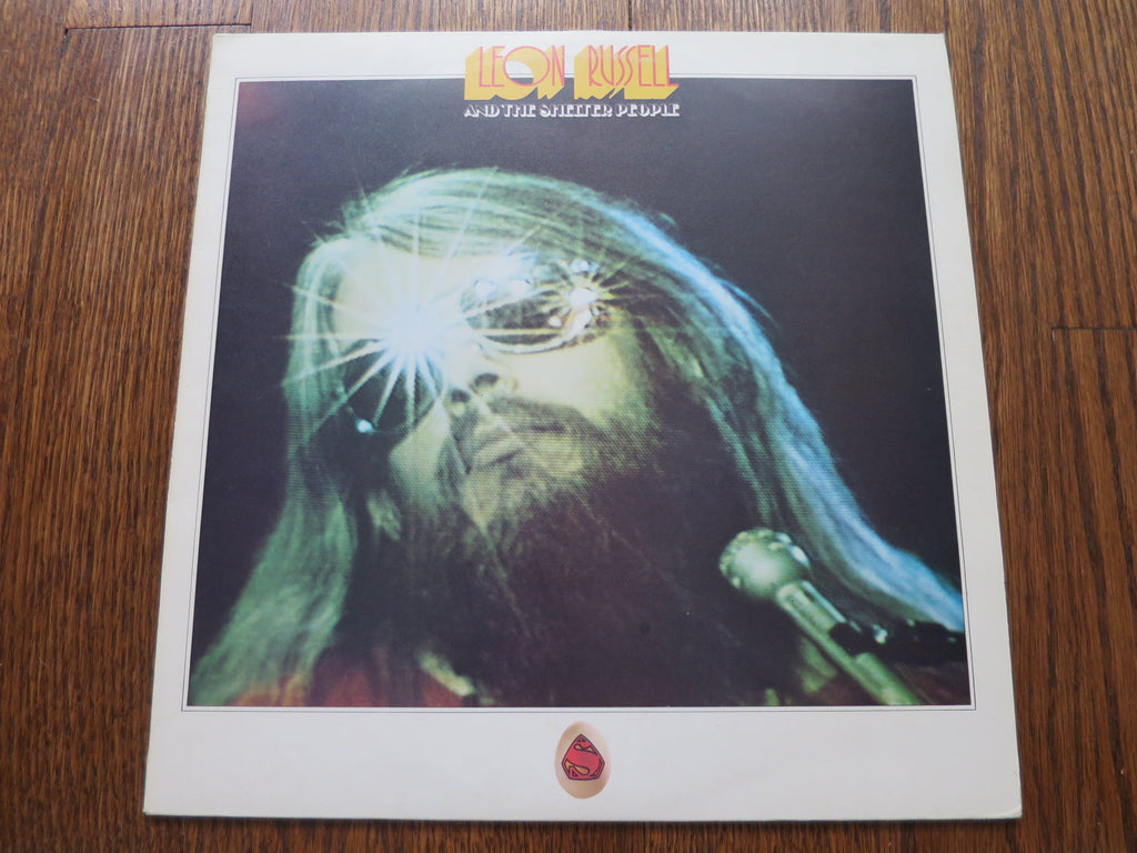 Leon Russell - Leon Russell and The Shelter People - LP UK Vinyl Album Record Cover