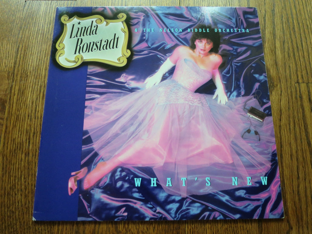 Linda Ronstadt & The Nelson Riddle Orchestra - What's New - LP UK Vinyl Album Record Cover