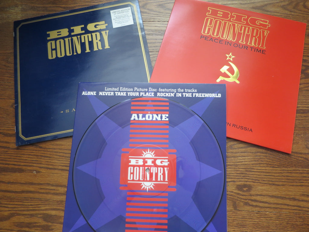 Big Country - Nine 12"/10"/7" singles - LP UK Vinyl Album Record Cover