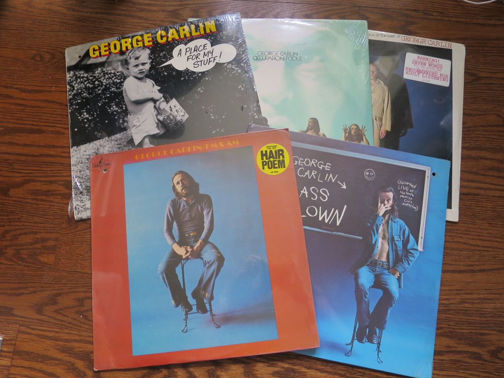 George Carlin - Five sealed LPs - LP UK Vinyl Album Record Cover