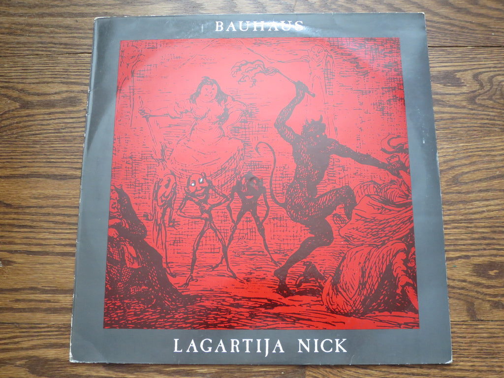 Bauhaus - Lagartija Nick - LP UK Vinyl Album Record Cover