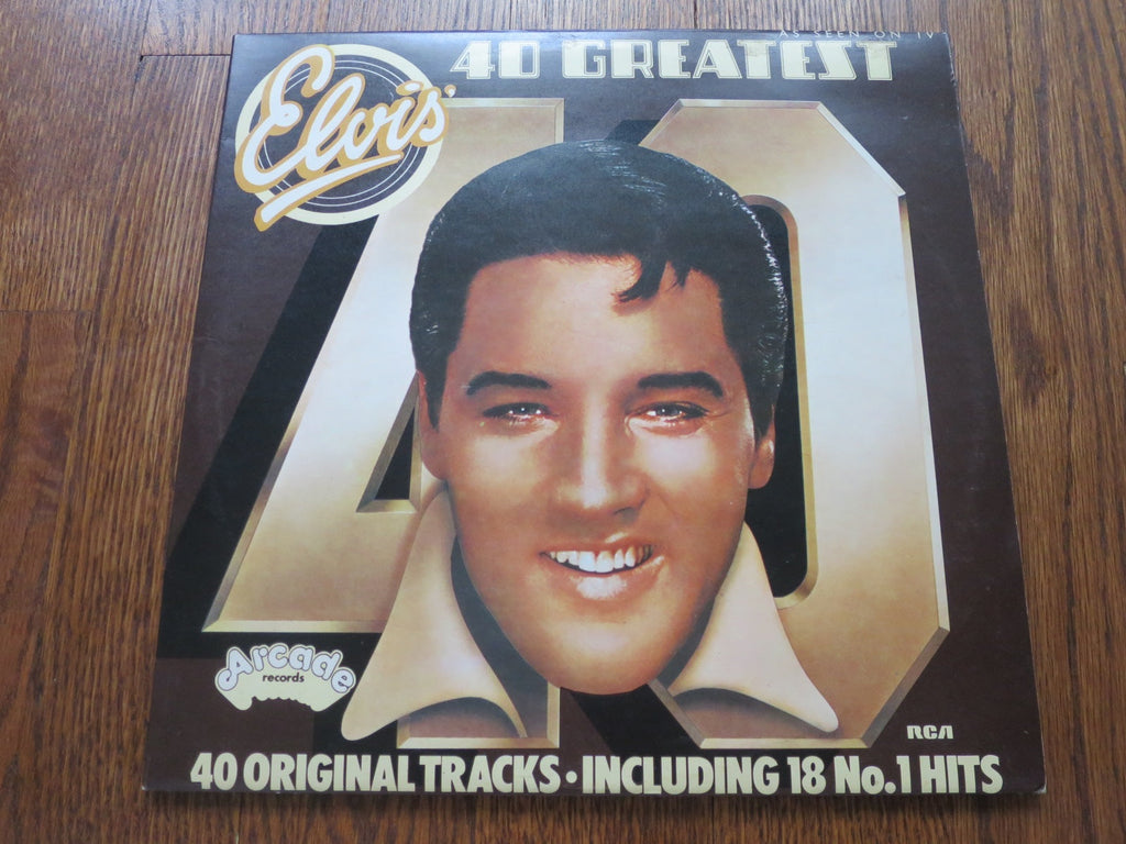 Elvis Presley - 40 Greatest - LP UK Vinyl Album Record Cover