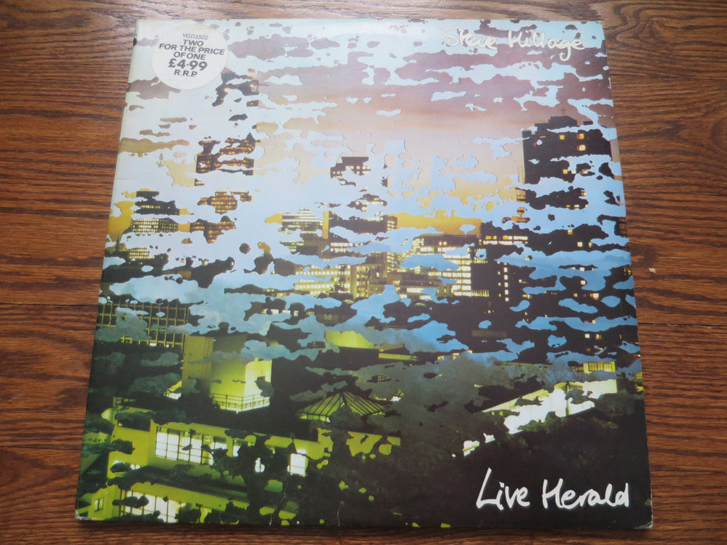 Steve Hillage - Live Herald 2two - LP UK Vinyl Album Record Cover