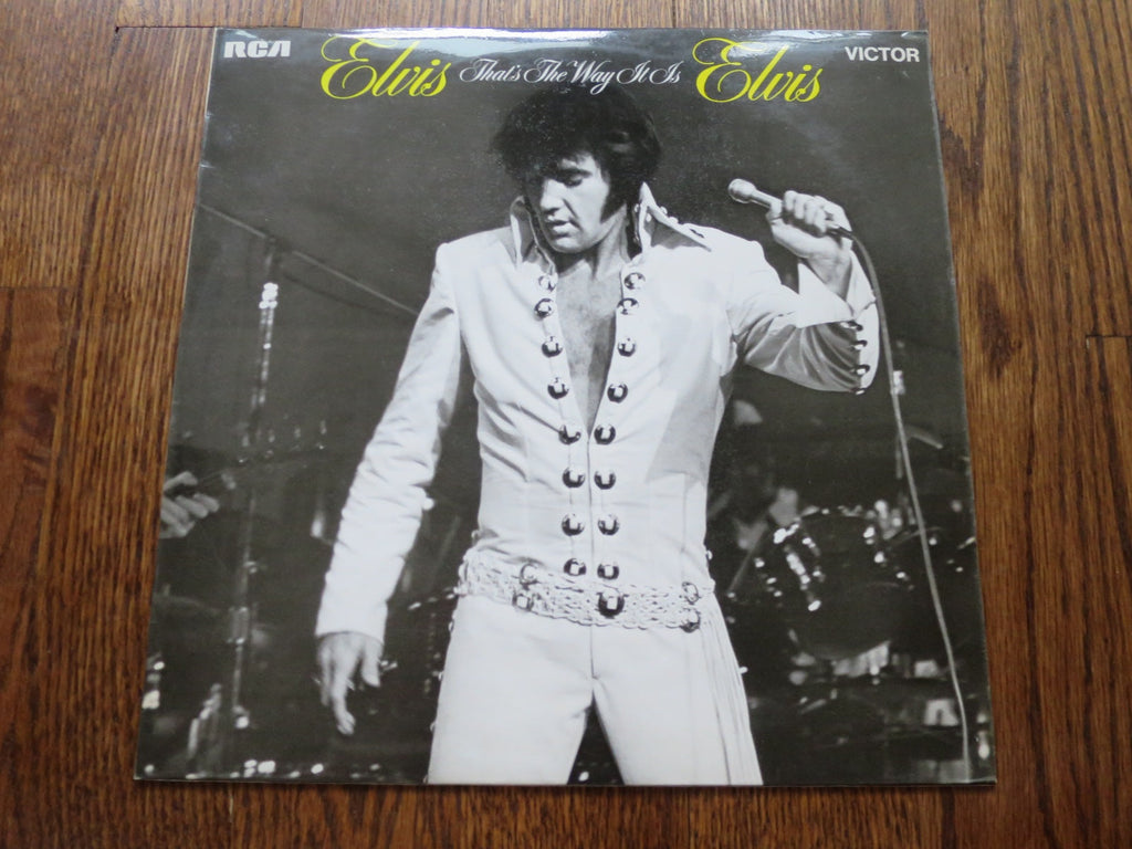 Elvis Presley - That's The Way It Is - LP UK Vinyl Album Record Cover
