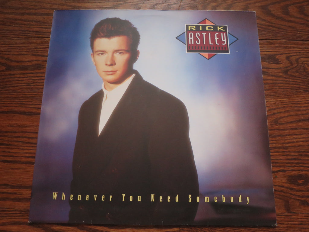 Rick Astley - Whenever You Need Somebody - LP UK Vinyl Album Record Cover