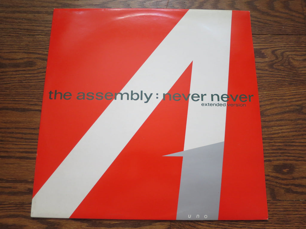 The Assembly - Never Never - LP UK Vinyl Album Record Cover