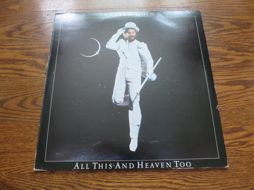 Andrew Gold - All This and Heaven Too - LP UK Vinyl Album Record Cover