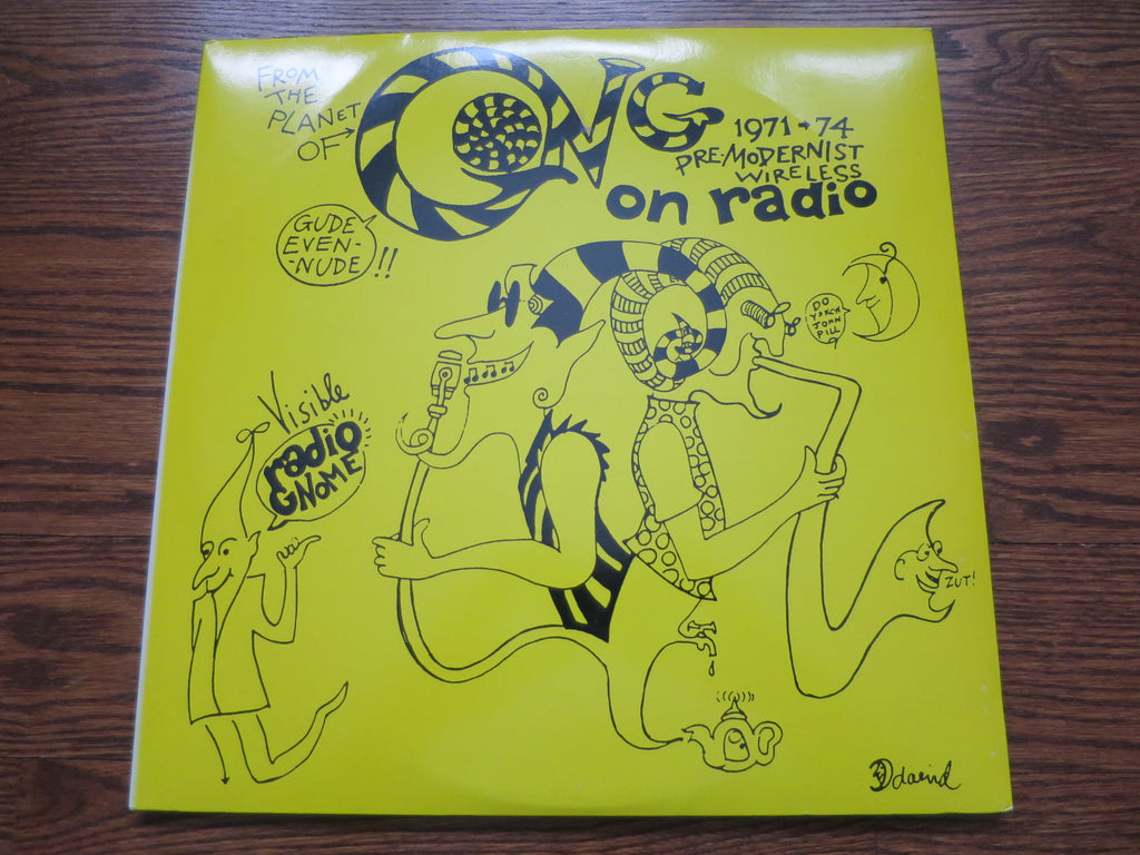 Gong - 1971-1974 Pre-Modernist Wireless On Radio - LP UK Vinyl Album Record Cover