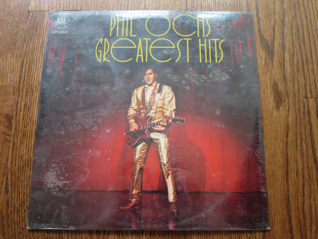 Phil Ochs - Greatest Hits - LP UK Vinyl Album Record Cover