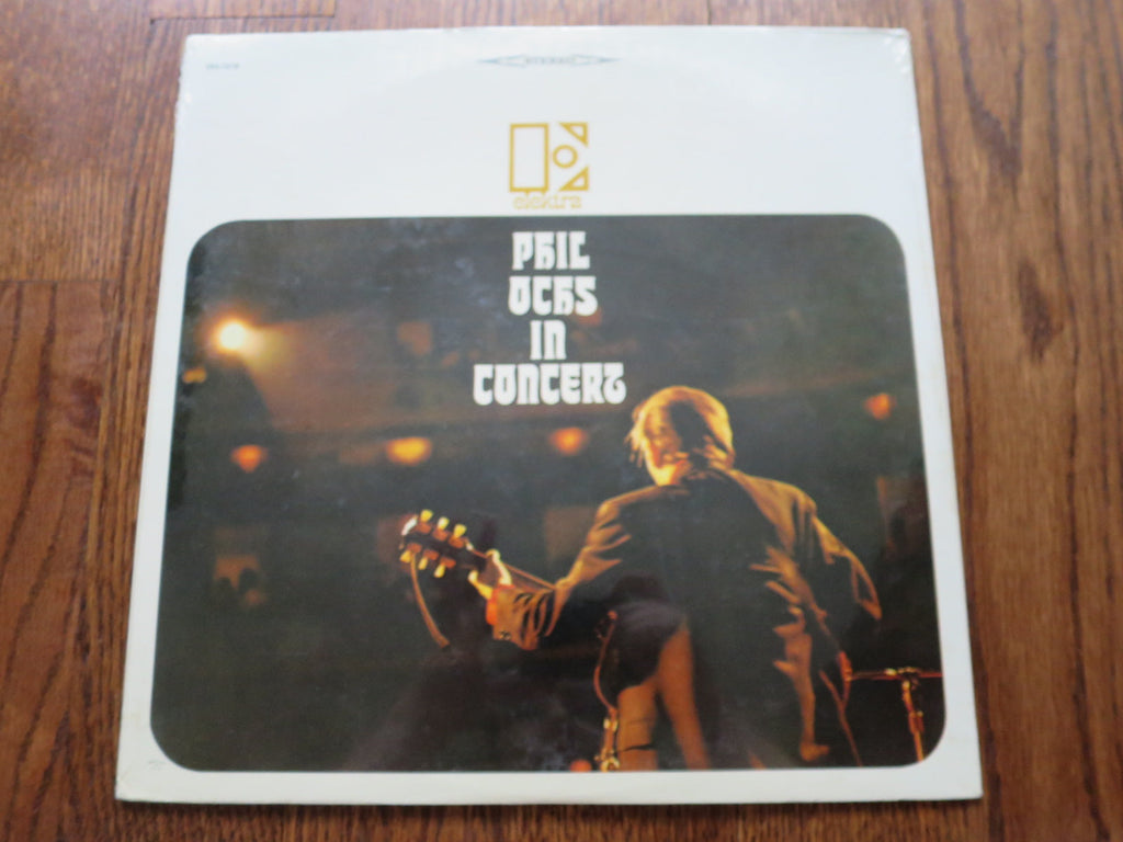Phil Ochs - In Concert - LP UK Vinyl Album Record Cover