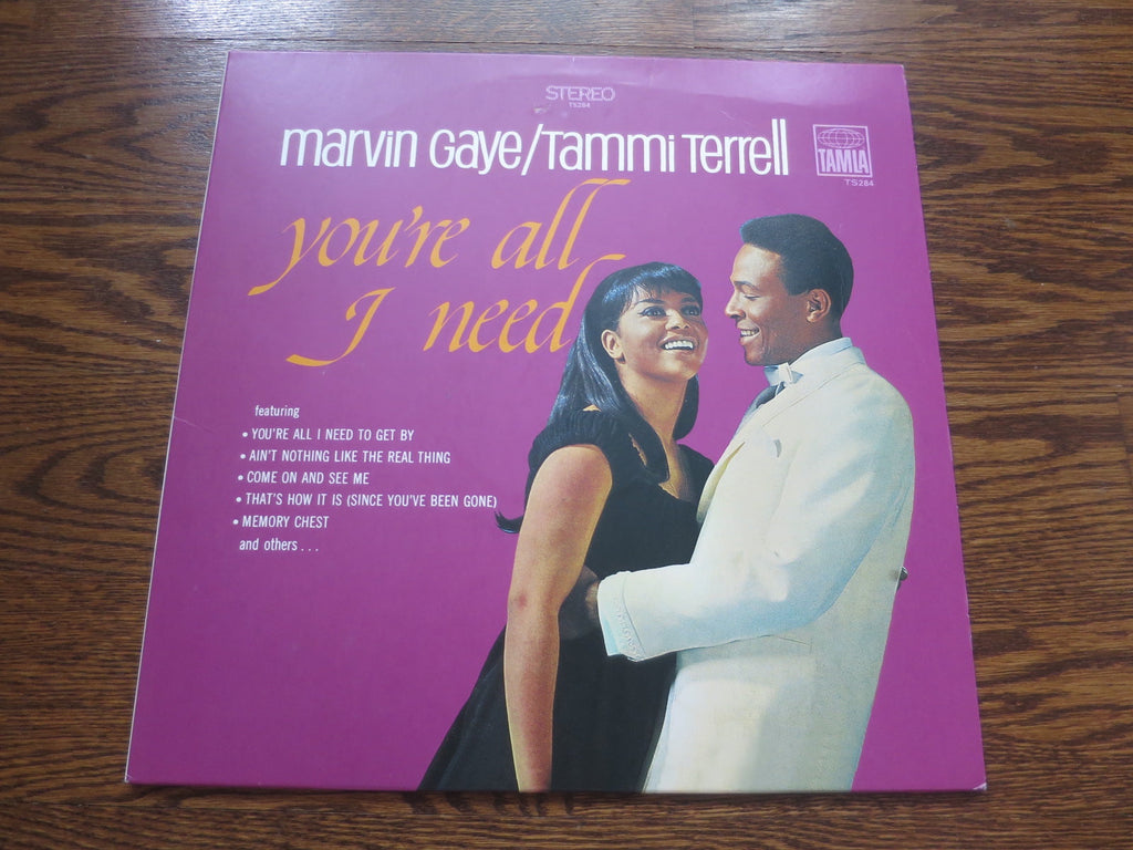 Marvin Gaye/Tammi Terrell - You're All I Need - LP UK Vinyl Album Record Cover