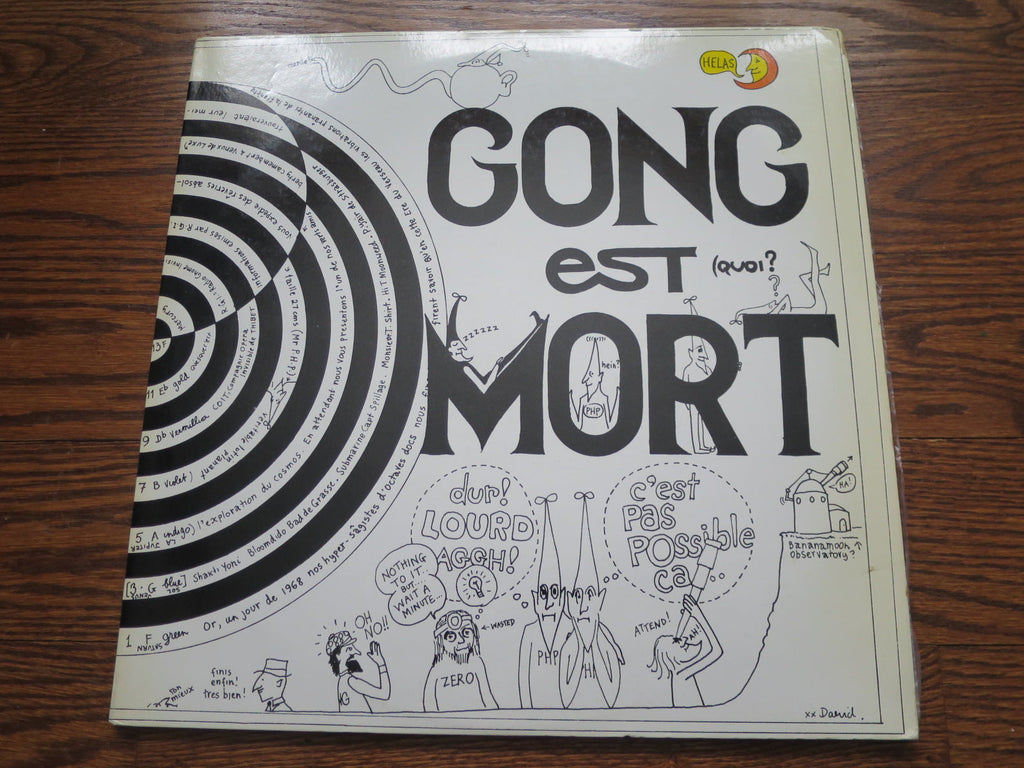 Gong - Gong Est Mort - LP UK Vinyl Album Record Cover